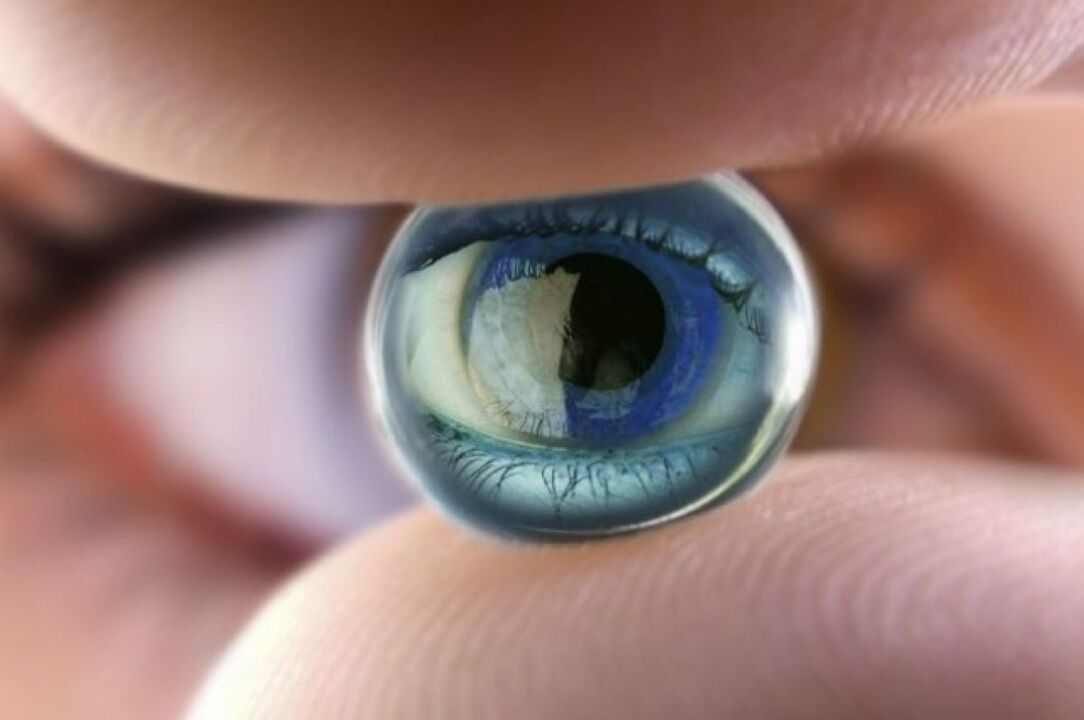 Eye contact lenses