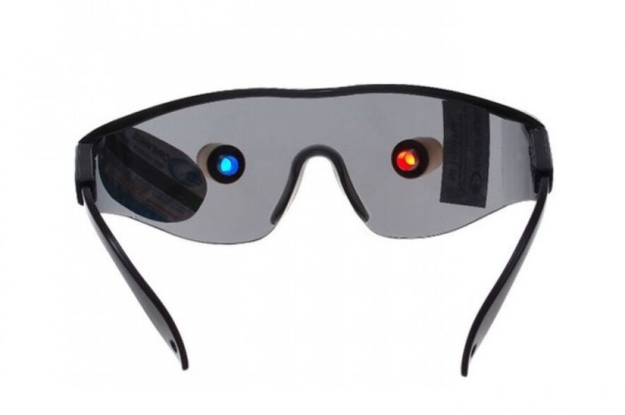 Visual correction glasses